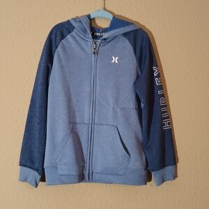 Hurley Kids Two-Tone Blue Hoodie